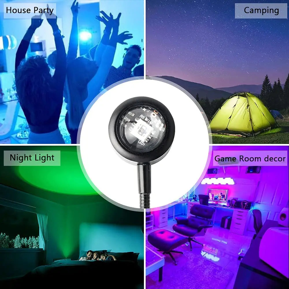 LED Sunset Projection Light