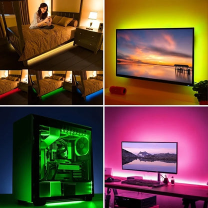 5M RGB LED Strip Light with USB